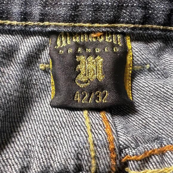 Makavelic Dark Wash Blue Jeans Men's 42x32 - Picture 5 of 6